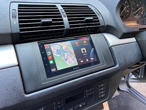 BMW X5 2003 fitted with Pioneer SPH-DA160DAB Multimedia