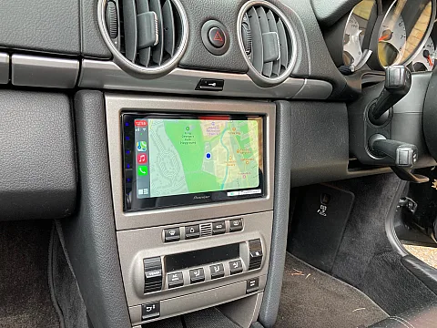 Porsche Boxster 2007 fitted with Pioneer SPH-DA250DAB