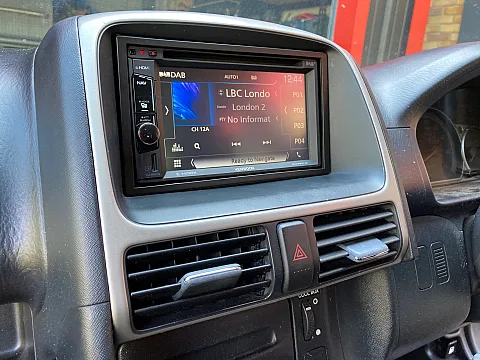 Kenwood DNX451RVS installed in Honda CR-V 2004 model