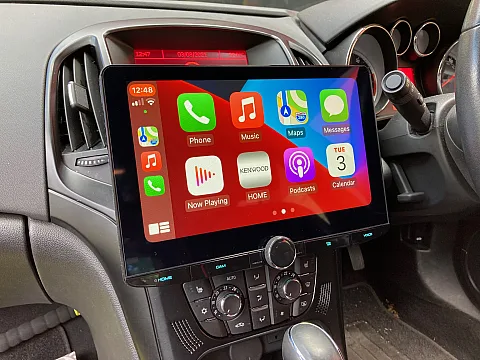 Vauxhall Astra J 2014 Kenwood DMX9720DSBS, Camera Installed