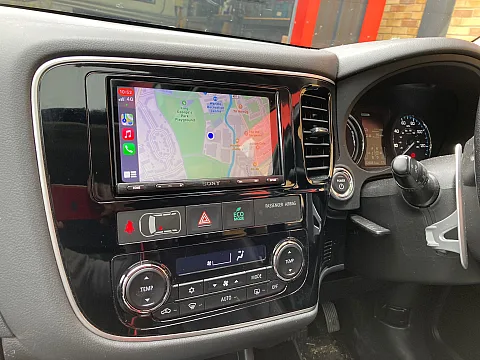 Mitsubishi Outlander 2015 Sony XAV-AX5550D Installed