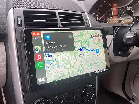 Mercedes A Class 2011 fitted with Pioneer SPH-EVO64 DAB