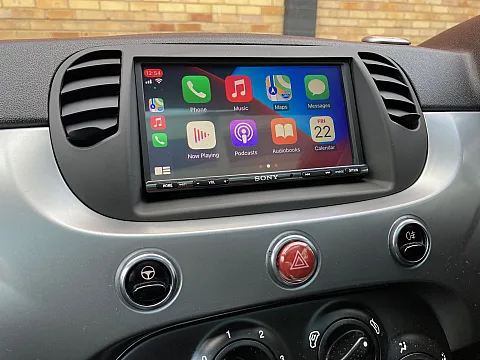 Fiat 500 2013 fitted with Sony XAV-AX3005DB multimedia