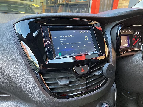 Vauxhall Viva 2015 fitted with Pioneer DMH-A240DAB