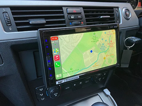 BMW 3 Series 2006 model fitted with Pioneer SPH-EVO62DAB