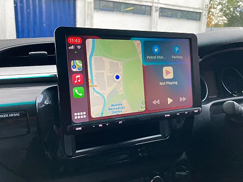 Toyota Hilux 2008 fitted with Sony XAV-AX8050DAB Double Din Screen