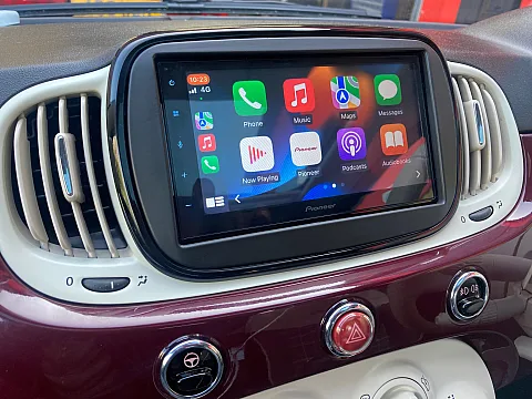 Fiat 500 2019 fitted with Pioneer SPH-DA160DAB Multimedia