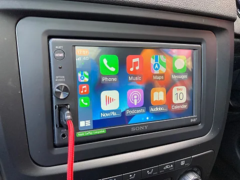 Skoda Yeti 2016 upgraded with Sony XAV-AX1005DB