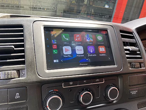 VW Transporter 2012 fitted with Pioneer SPH-DA160DAB & Focal Speakers