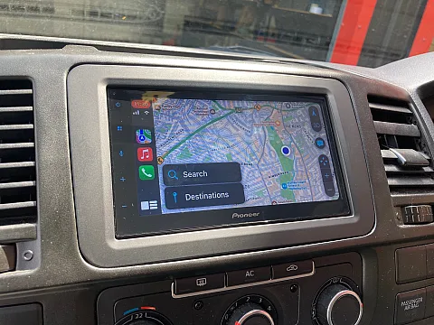 VW Transporter 2012 fitted with Pioneer SPH-DA160DAB & Focal Speakers