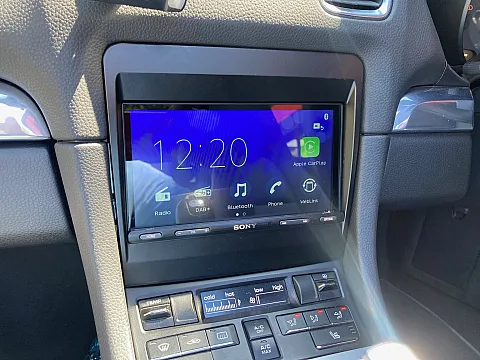 Porsche Boxster 2014 fitted with Sony XAV-AX5650 Multimedia Stereo