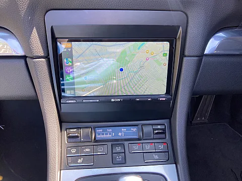 Porsche Boxster 2014 fitted with Sony XAV-AX5650 Multimedia Stereo