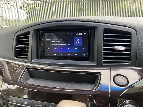 Nissan Elgrand 2010 Model fitted with Pioneer SPH-DA160DAB CarPlay stereo