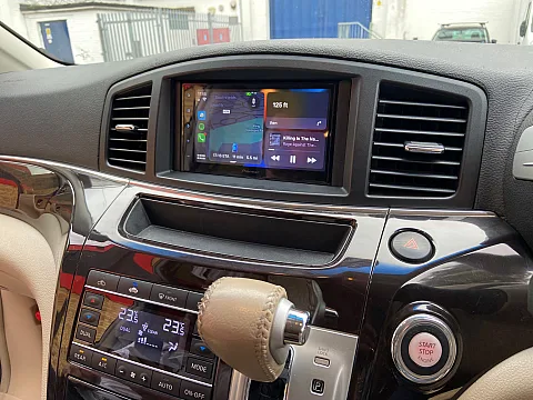 Nissan Elgrand 2010 Model fitted with Pioneer SPH-DA160DAB CarPlay stereo