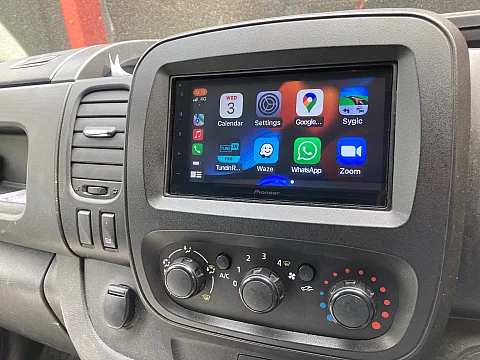 Vauxhall Vivaro 2017 fitted with Pioneer SPH-DA360DAS
