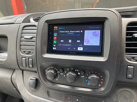 Vauxhall Vivaro 2017 fitted with Pioneer SPH-DA360DAS
