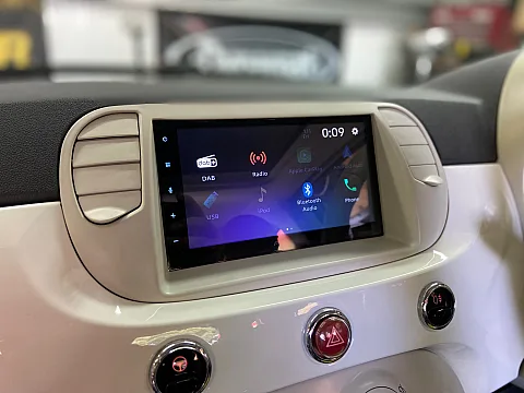 Fiat 500 2010 Pioneer SPH-DA160DAB, ND-BC8 reversing camera Installed