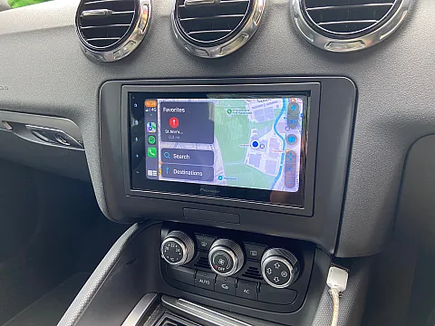 Audi TT 2010 fitted with Pioneer SPH-DA160DAB CarPlay stereo
