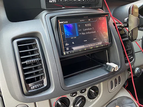 Renault Trafic 2010 fitted with Kenwood DNX7170DABS Multimedia