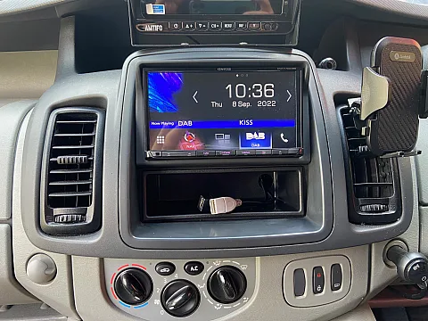 Renault Trafic 2010 fitted with Kenwood DNX7170DABS Multimedia