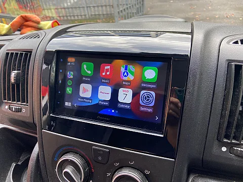 Citroen Relay 2017 fitted with Pioneer SPH-DA160DAB Stereo
