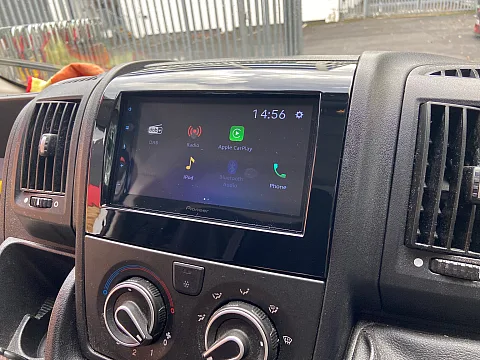 Citroen Relay 2017 fitted with Pioneer SPH-DA160DAB Stereo