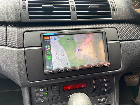 BMW E46 Convertible / Sony XAV-AX3250 Installed