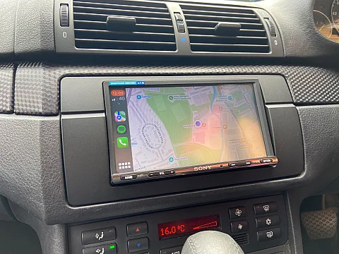 BMW E46 Convertible / Sony XAV-AX3250 Installed