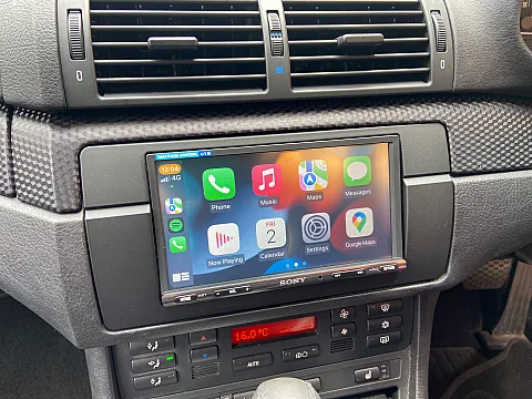 BMW E46 Convertible / Sony XAV-AX3250 Installed