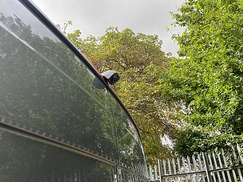 VW Crafter 2021 fitted with Alpine ILX-F903D Multimedia, Camera