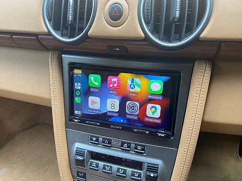 Porsche Boxster S 2006 fitted with Sony XAV-AX5650 Multimedia Stereo