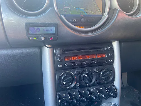 Mini Convertible 2004 fitted with Pioneer MVH-330DAB Multimedia Stereo