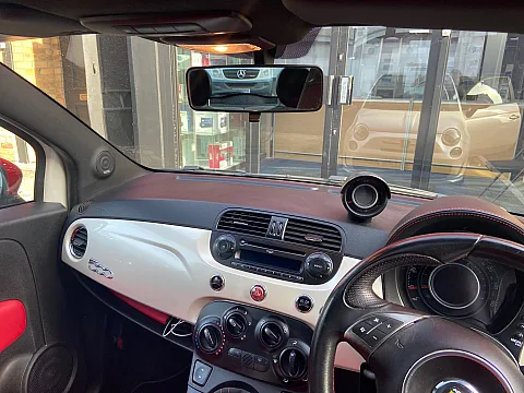 Fiat 500 Abarth 2015 fitted Pioneer SPH-DA160DAB using CTKFT02 Fitting kit