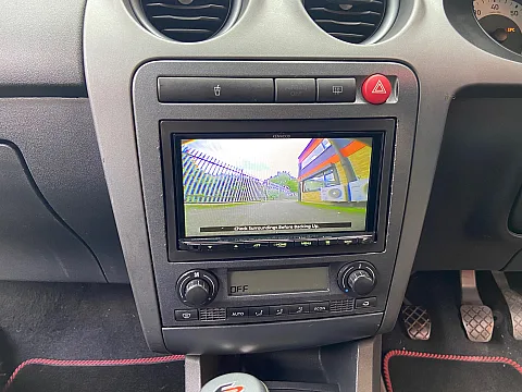 Seat Ibiza fitted with Kenwood DMX8020DABS, Reverse camera
