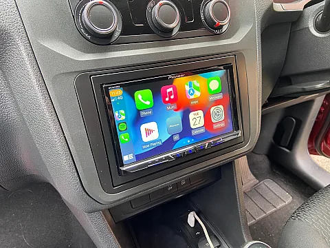 VW Caddy 2019 fitted Pioneer SPH-DA230DAB retaining DAB Antenna, USB