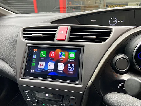 Honda Civic 2015 fitted Pioneer SPH-DA160DAB, ND-BC8, CTKHD06 fitting kit