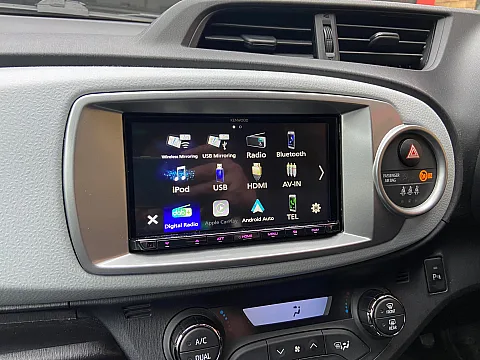 Toyota Yaris 2014 fitted Kenwood DMX8020DABS, CAM-TY1-RT & CTKTY09