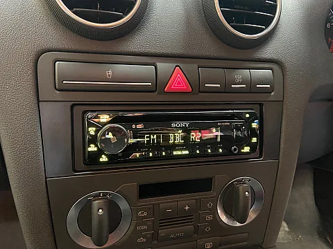 Audi A3 upgraded with Sony MEX-N7300BD Stereo