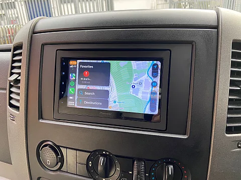 Mercedes Sprinter 2006 Upgraded with Pioneer SPH-DA360DAB & Focal 130AC