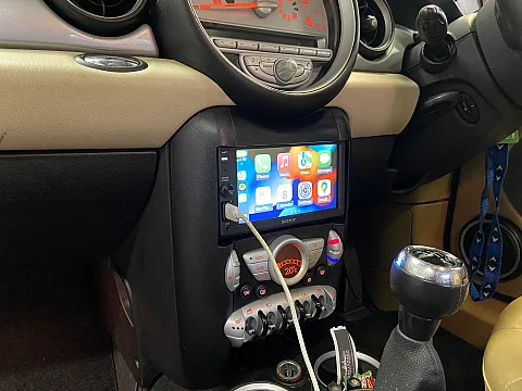 Mini R56 2008 model Upgraded with Sony XAV-AX1000 Stereo