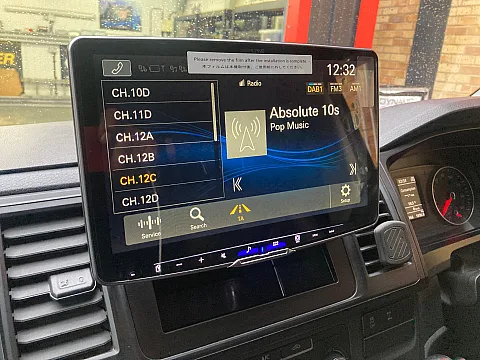 VW Transporter 2017 upgraded with Alpine ILX-F115D 11" CarPlay / Android Auto Media System