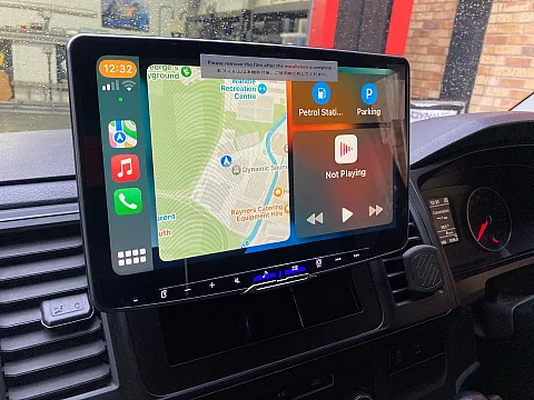 VW Transporter 2017 upgraded with Alpine ILX-F115D 11" CarPlay / Android Auto Media System