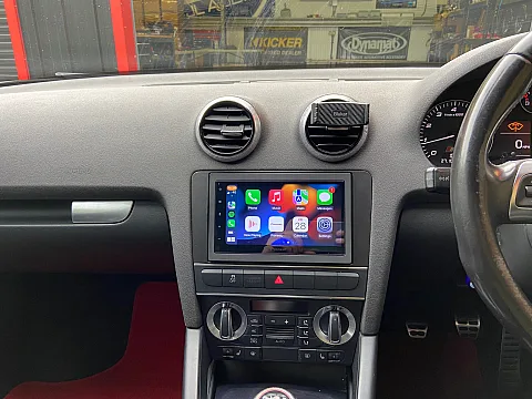 Audi S3 2009 Bose Upgraded with Pioneer SPH-DA360DAB Car Stereo
