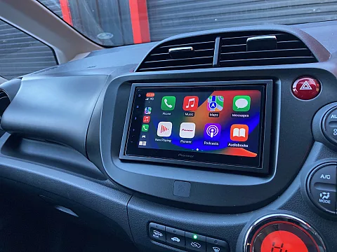 Honda Jazz 2013 model upgraded with Pioneer SPH-DA360DAB Stereo