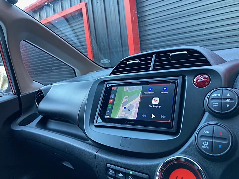 Honda Jazz 2013 model upgraded with Pioneer SPH-DA360DAB Stereo