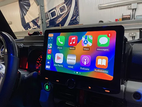 Suzuki Jimny 2019 upgraded with Kenwood DMX9720XDS media player