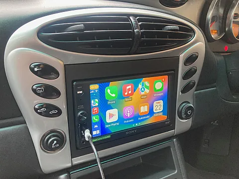 Porsche Boxster 2004 fitted with Sony XAV-AX1005DB-DAB CarPlay stereo