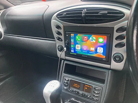 Porsche Boxster 2004 fitted with Sony XAV-AX1005DB-DAB CarPlay stereo