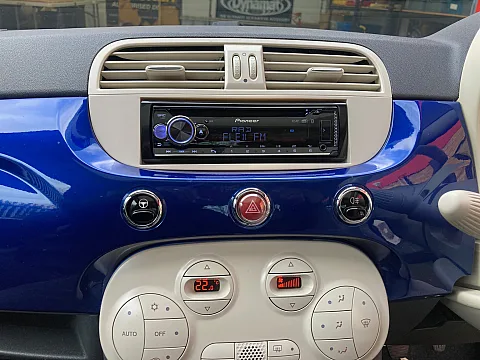 Fiat 500 2009 Pioneer DEH-S720DAB stereo upgrade