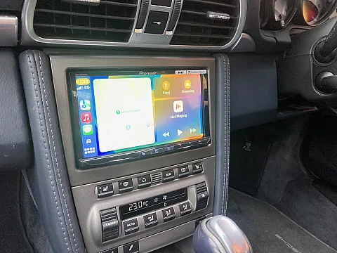 Porsche Carrera 4S 2005 Pioneer AVH-Z9200DAB upgrade